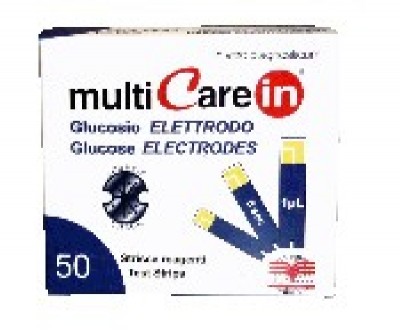 Multicare IN Glukose tesztcsík 50 db-os